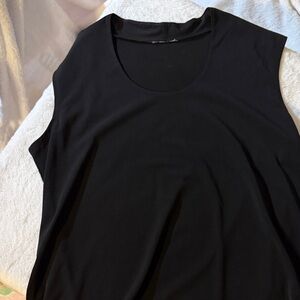 Elegant Black Sleeveless Top
